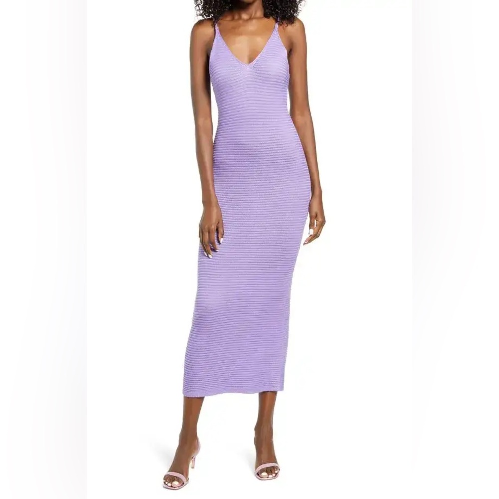 AFRM Jasper sleeveless knit maxi dress - Purple